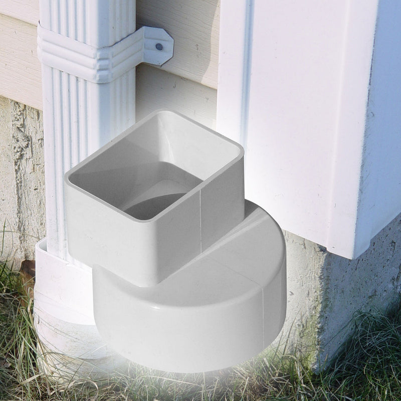 2"x3" Down Spout Adapter Offset