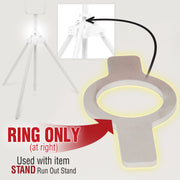 Pony Clamp for Runout Stand install diagram