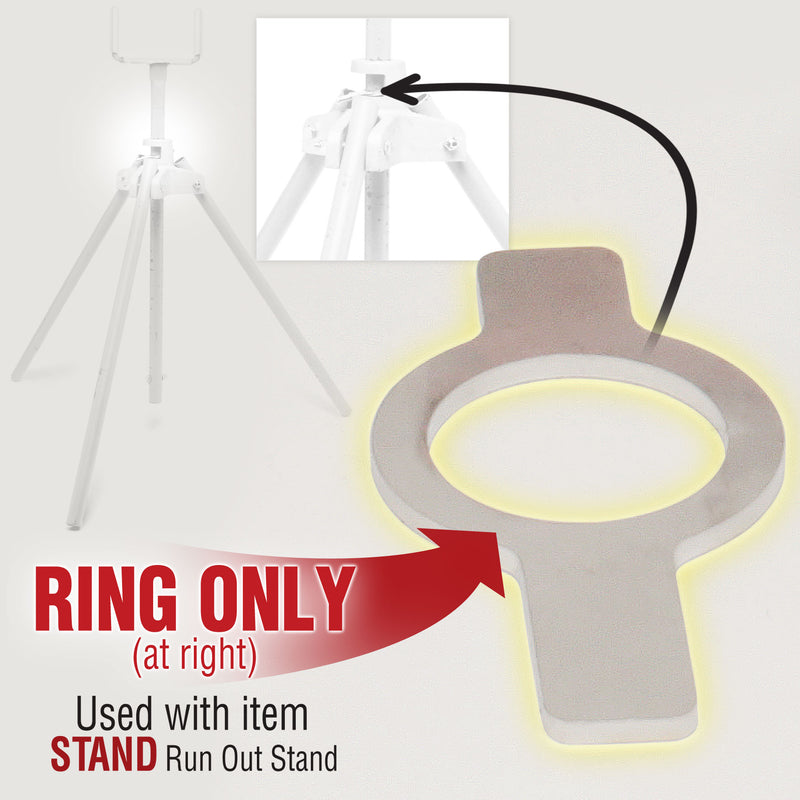 Pony Clamp for Runout Stand install diagram