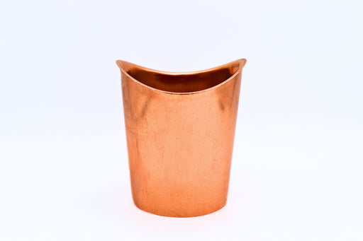 3" Half Round Oval Outlet Copper