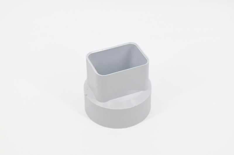 3"X4" Down Spout Adapter Centered