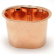 4" K-style Oval Outlet Copper