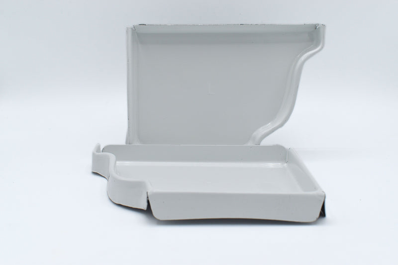 5" Right & Left End Cap High Gloss White