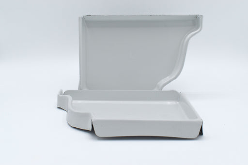 5" Right & Left End Cap High Gloss White