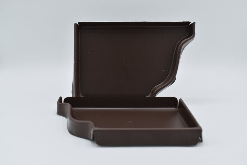 5" Right & Left End Cap Royal Brown