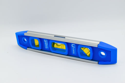 Empire Level Magnetic 9" 3-Vial Torpedo Level – Aluminum