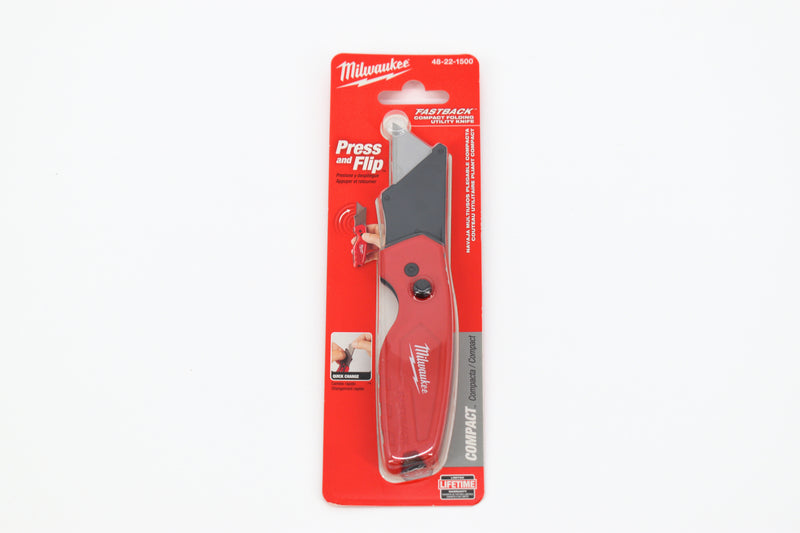 Milwaukee® Tool FASTBACK™ Compact Folding Utility Knife