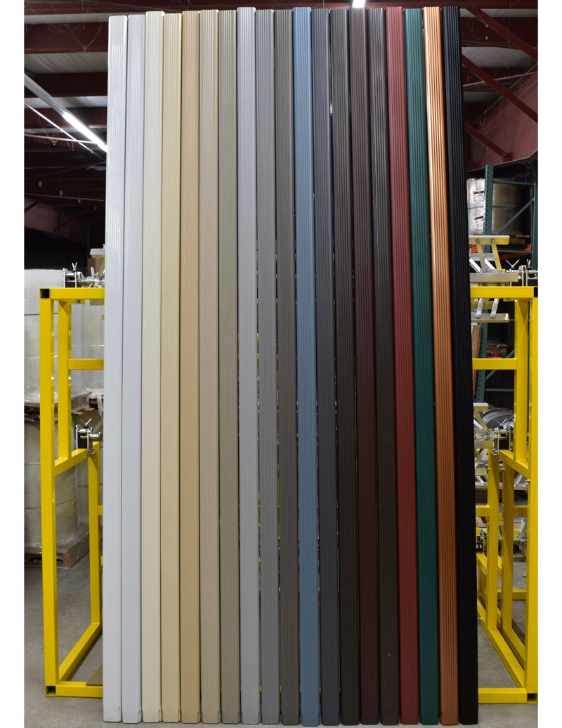 Rectangular Aluminum Downspout