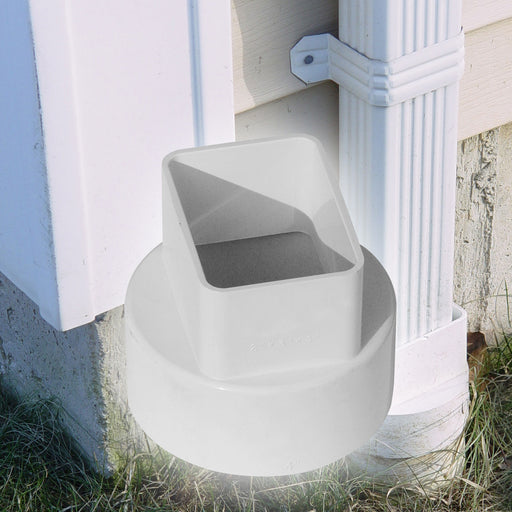 3"X4" Down Spout Adapter Centered
