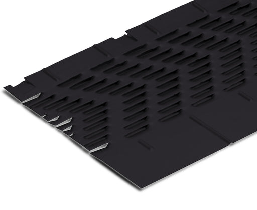 6" Gutter Guard Black