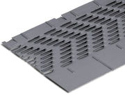 6" Gutter Guard Dove Gray