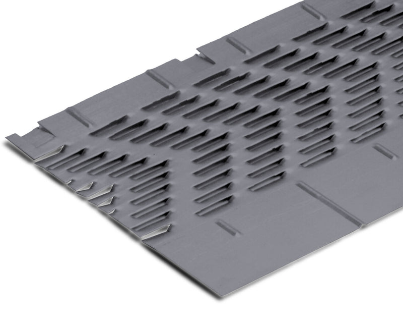 6" Gutter Guard Dove Gray