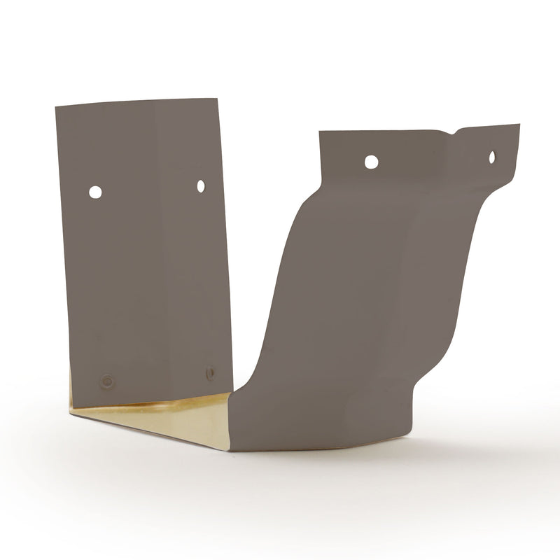 6" Bay Strip Miters 22 ½ degree angled Outside Pearl Gray