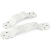 2"x3" Pipe Cleat White