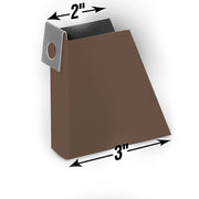 2"x3" Gutter Spacer Brown 
