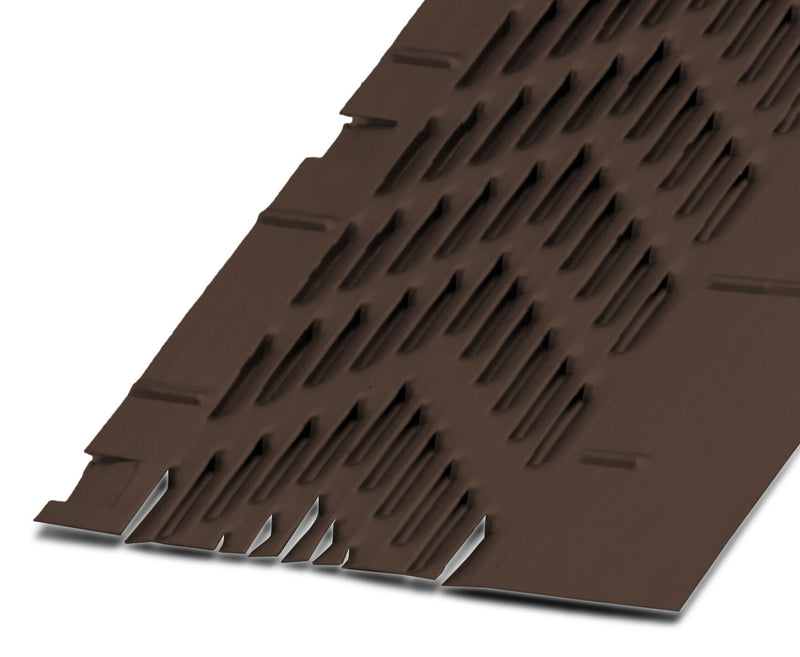 7" Gutter Guard Royal Brown