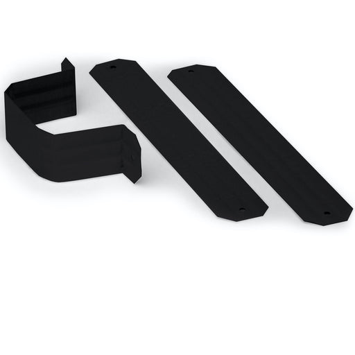 3"x4" Pipe Band Black