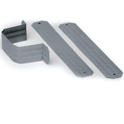 3"x4" Pipe Band Pearl Gray